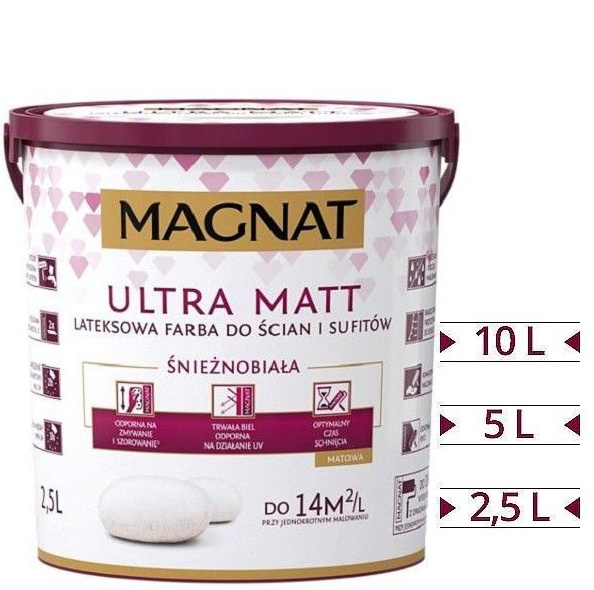 Farba ombre do ścian Magnat Ultra Matt