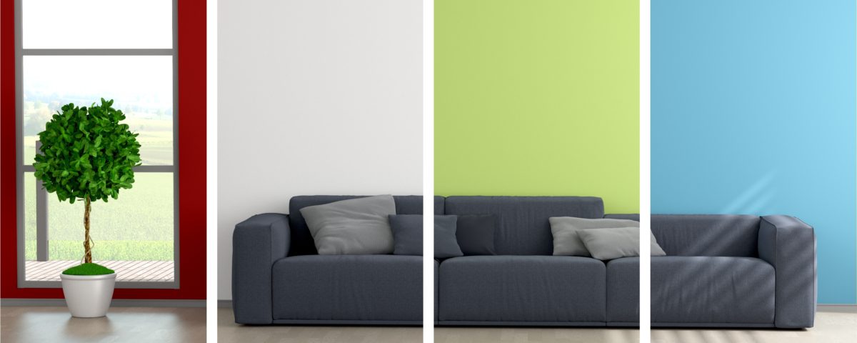 kolory ścian w salonie - jakie wybrać
